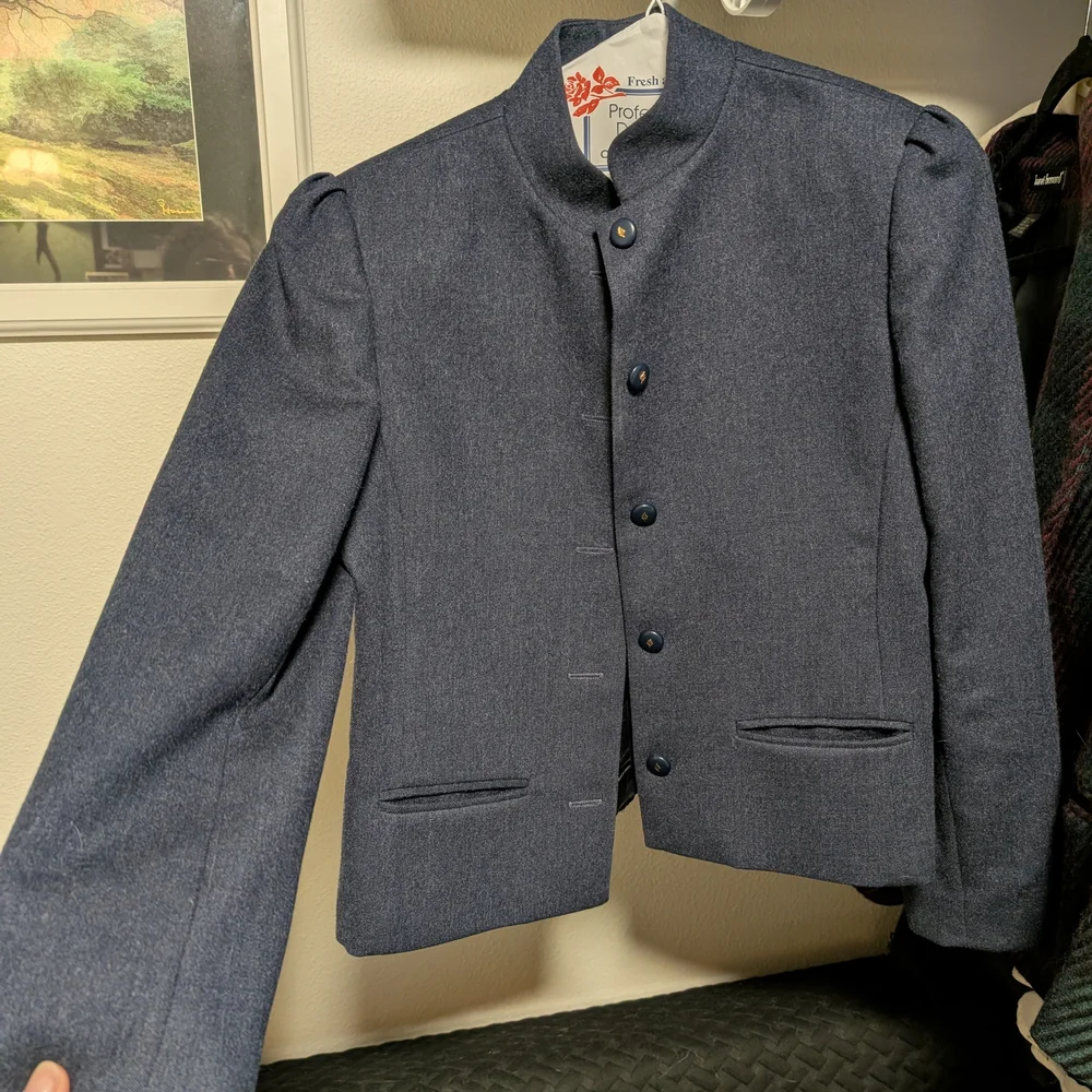 Jones New York Vintage Blue Blazer